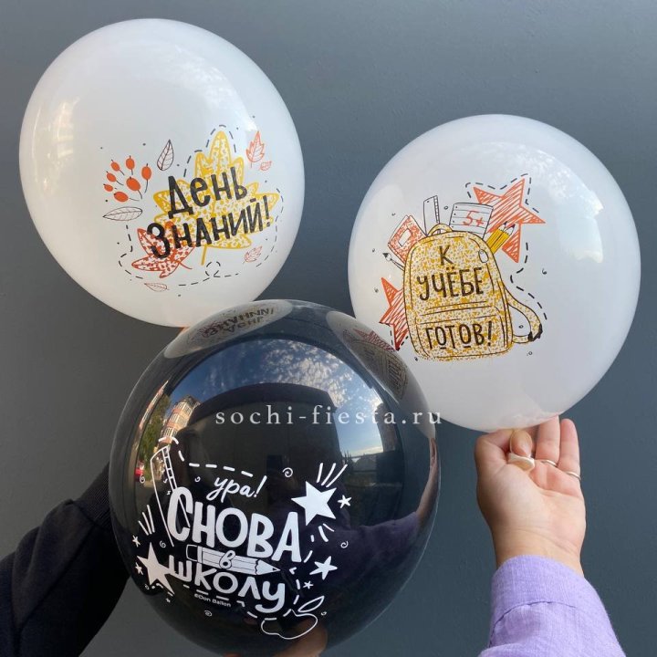 Воздушный шар к 1 сентября в Улан-Удэ