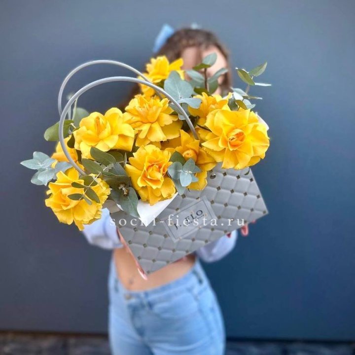 Сумочка с розами "Эдель" в Улан-Удэ