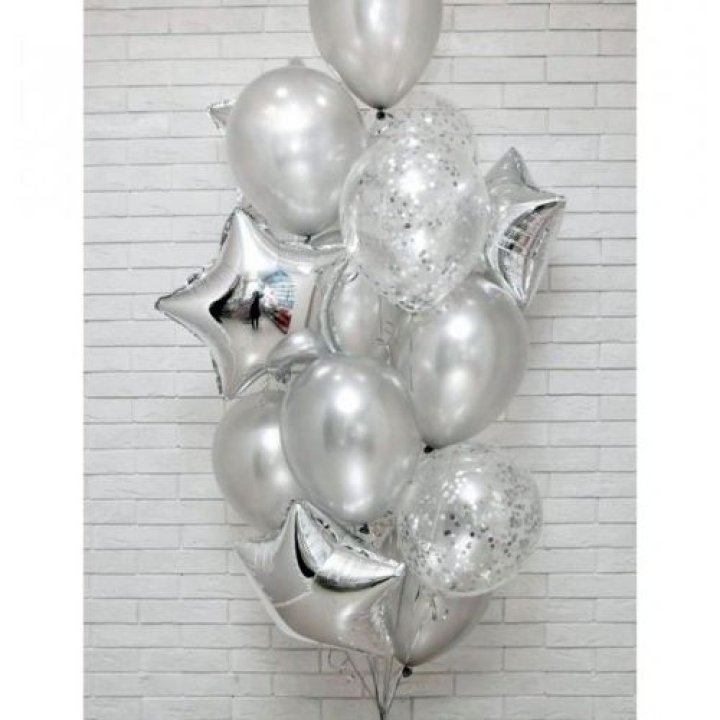 Фонтан шаров "Сильвер мун" в Улан-Удэ