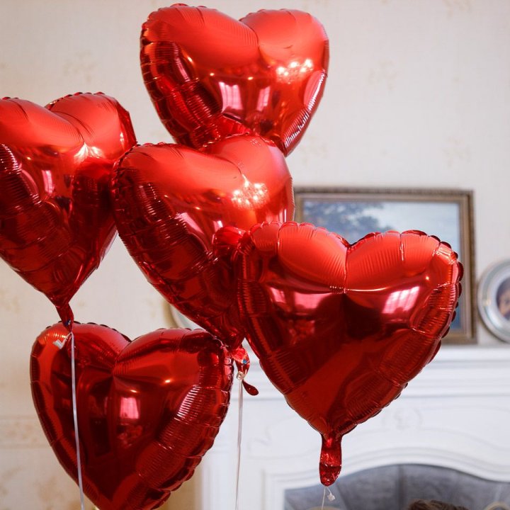 Фольгированный шар "Сердце" в Улан-Удэ