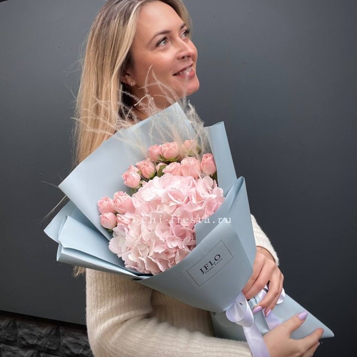 Гортензия  "Жасмин" в Улан-Удэ