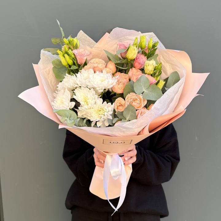 Букет "Персиковая нежность" в Улан-Удэ