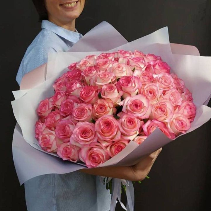 101 роза Джумилия в оформлении  в Улан-Удэ