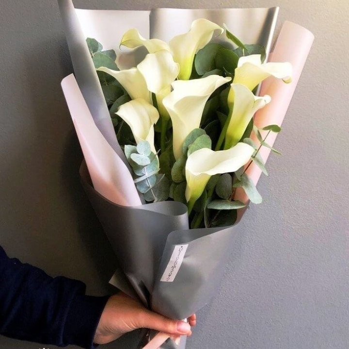 Каллы с эвкалиптом в Улан-Удэ