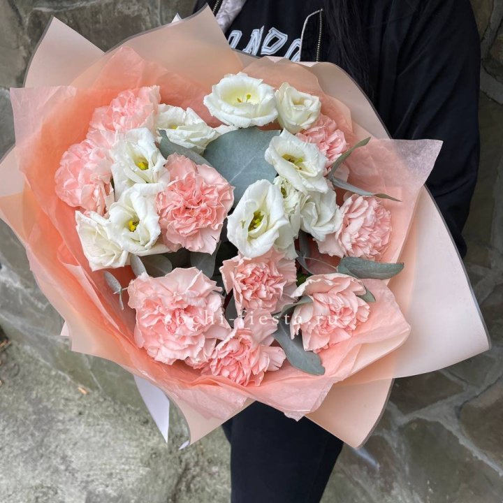  Букет диантусов "Пич" в Улан-Удэ