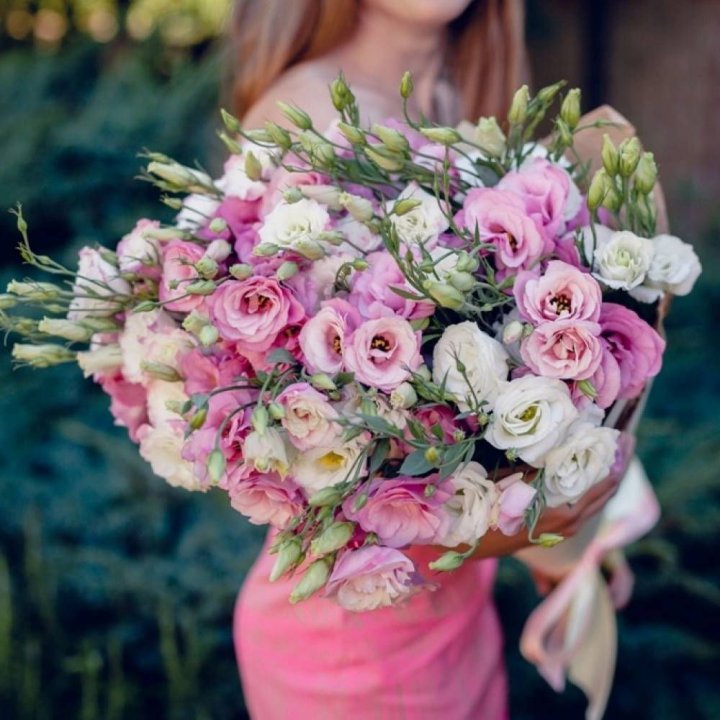 Букет эустом №1  в Улан-Удэ