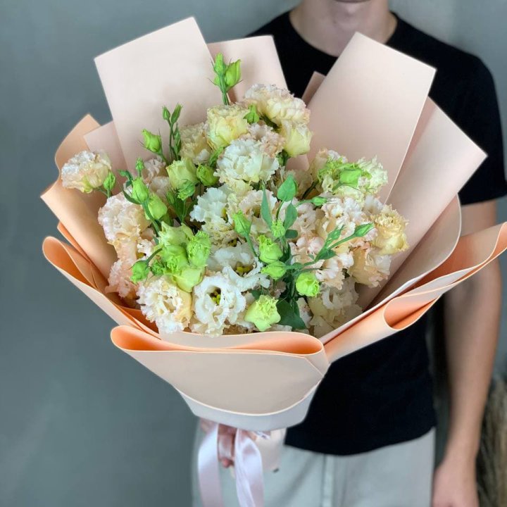 Букет эустом "Крем" в Улан-Удэ