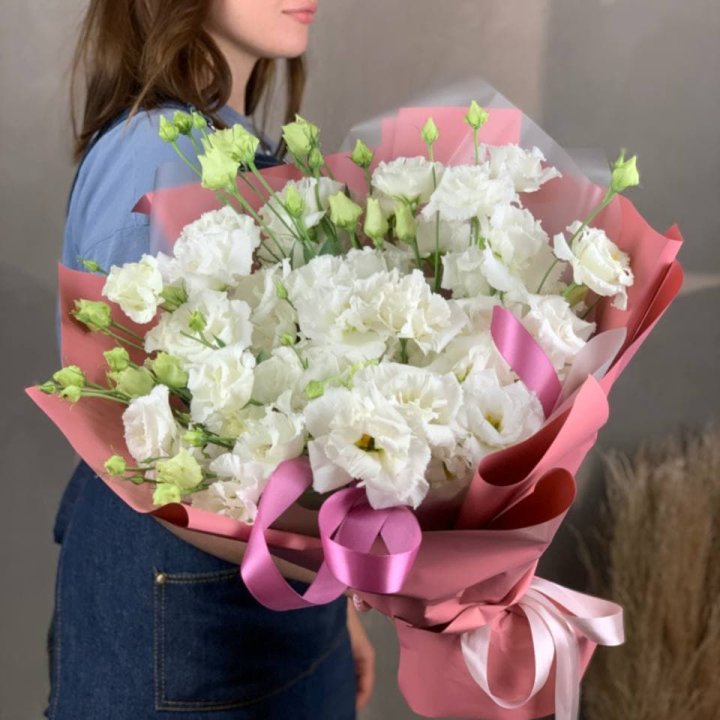 Букет эустом "Пудра" в Улан-Удэ