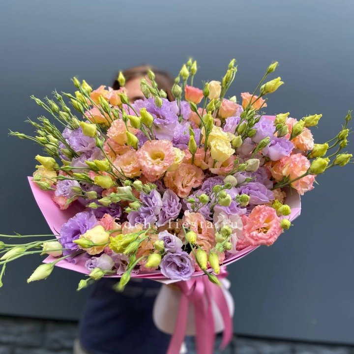 Букет эустом №2  в Улан-Удэ