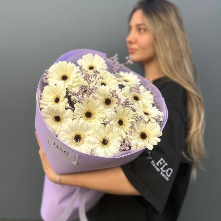Букет голландских гербер "Лавандер" в Улан-Удэ