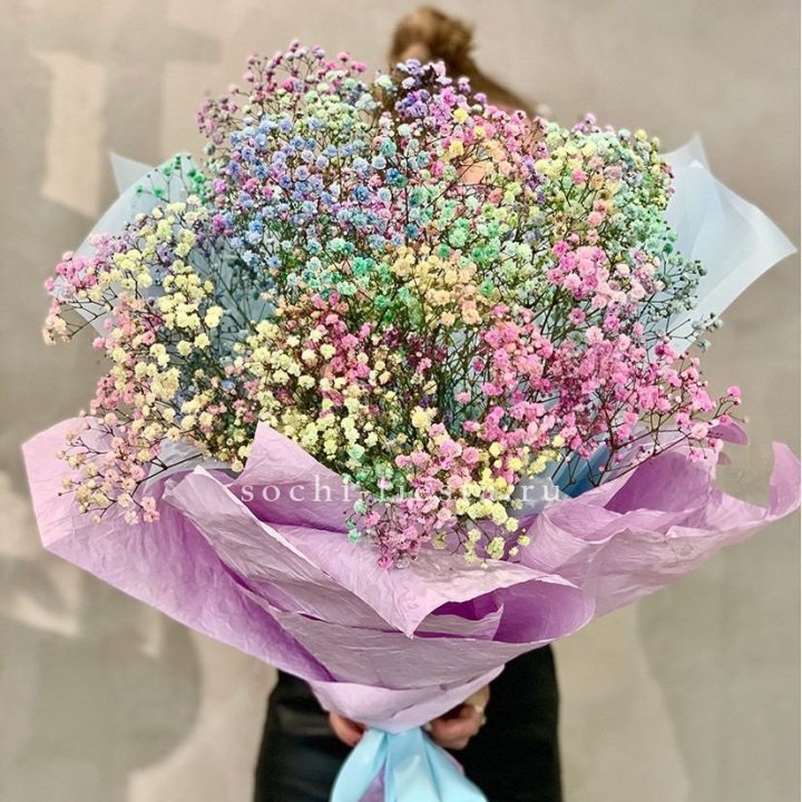 Радужные гипсофилы №2 в Улан-Удэ