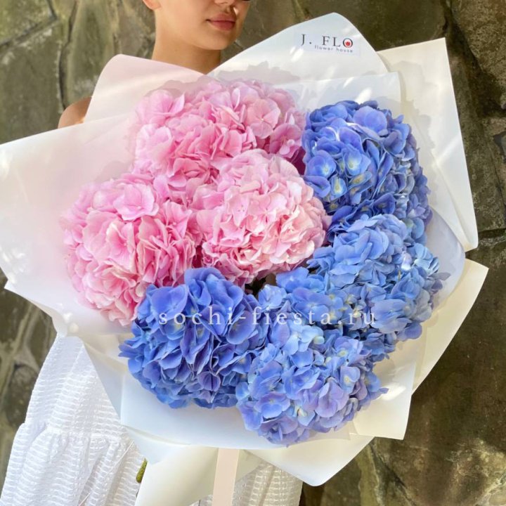 Букет гортензий №1 в Улан-Удэ
