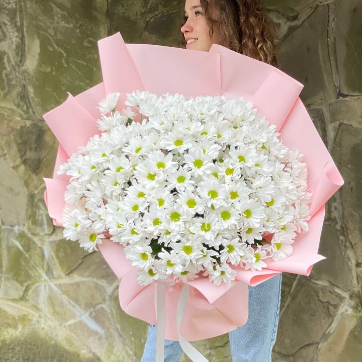  Букет хризантем "Крем" в Улан-Удэ