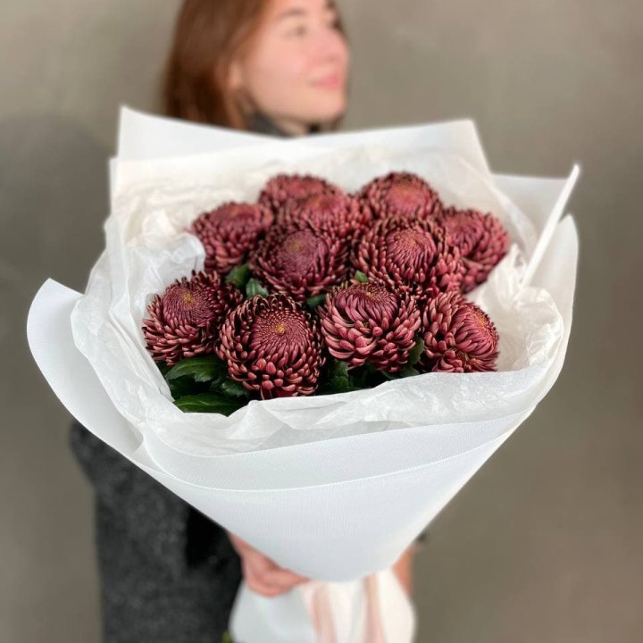 Букет хризантем "Касиопия" в Улан-Удэ