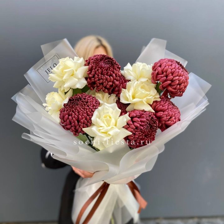 Дуо бигуди и розы в Улан-Удэ