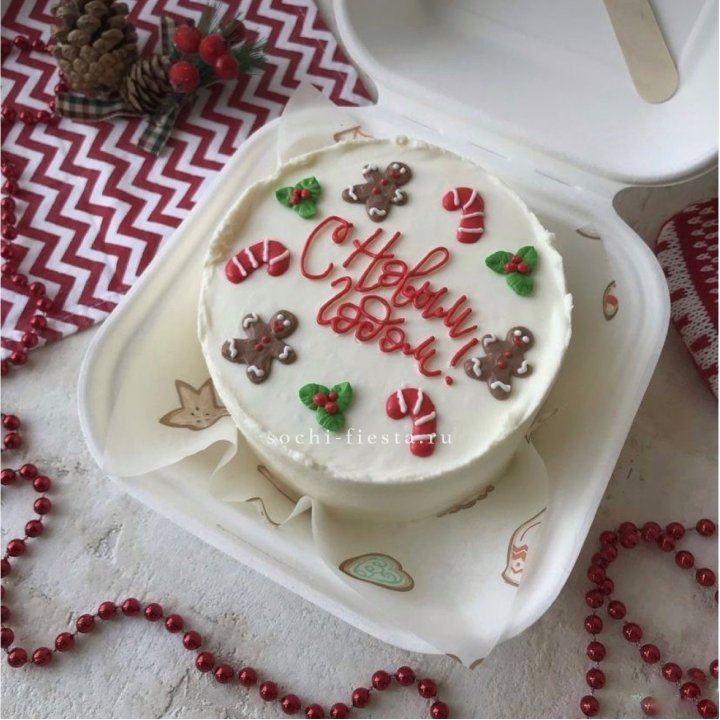 Бенто-торт "С Новым Годом!" в Улан-Удэ