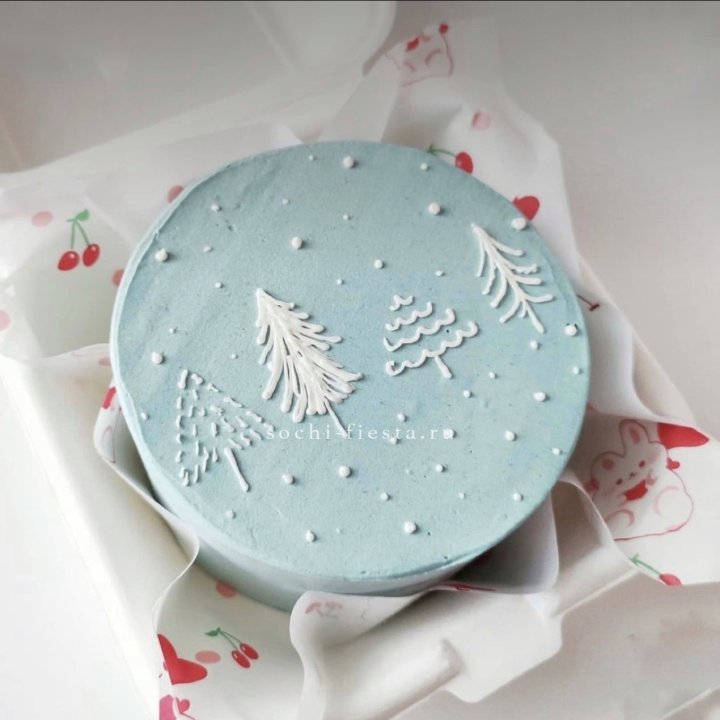 Бенто-торт "Елки" в Улан-Удэ