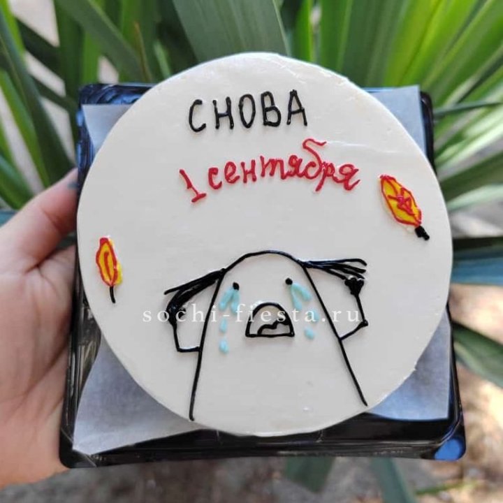 Бенто-торт "Не опять, а снова..." в Улан-Удэ