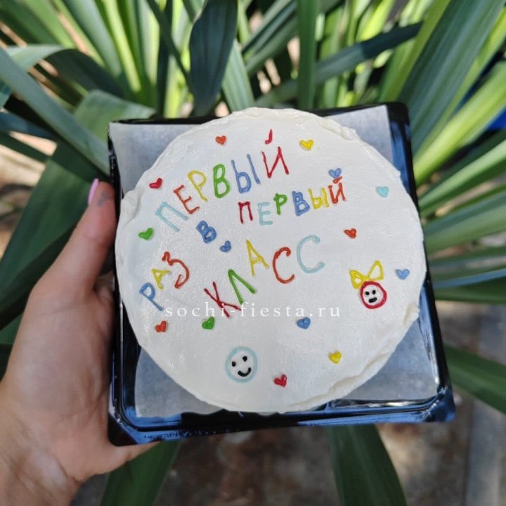Бенто-торт "Первый раз в первый класс" в Улан-Удэ