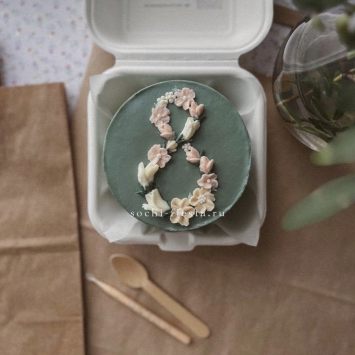 Бенто-торт "8 марта" green  в Улан-Удэ