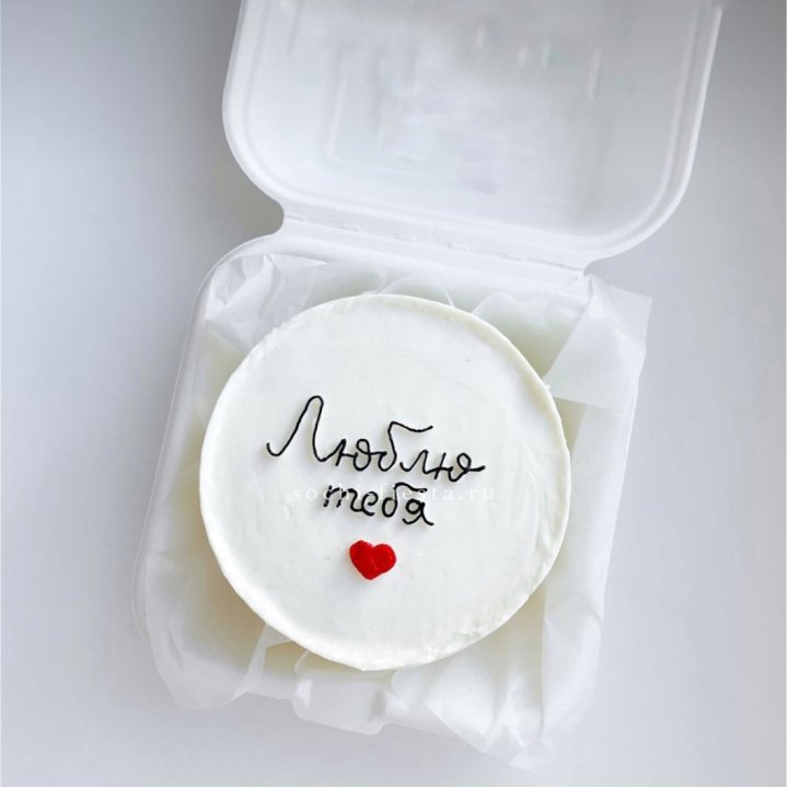 Бенто-торт "Люблю Тебя"  в Улан-Удэ