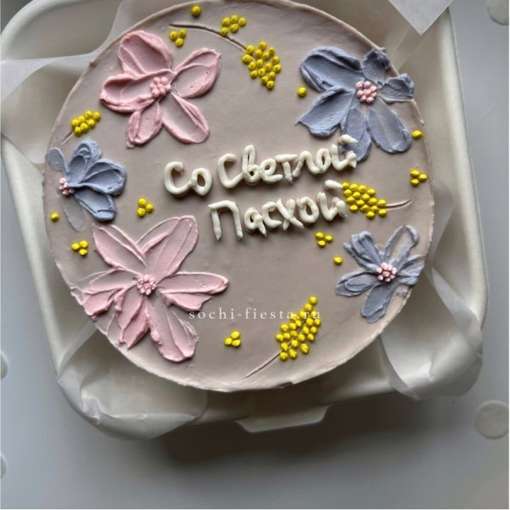 Бенто-торт "Светлой Пасхи" 3 в Улан-Удэ