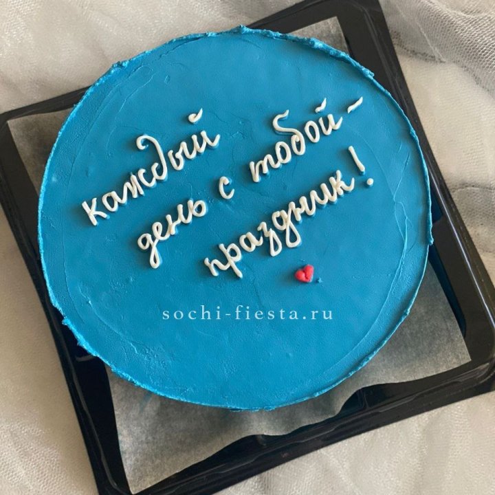 Бенто-торт "Каждый день с тобой праздник"  в Улан-Удэ