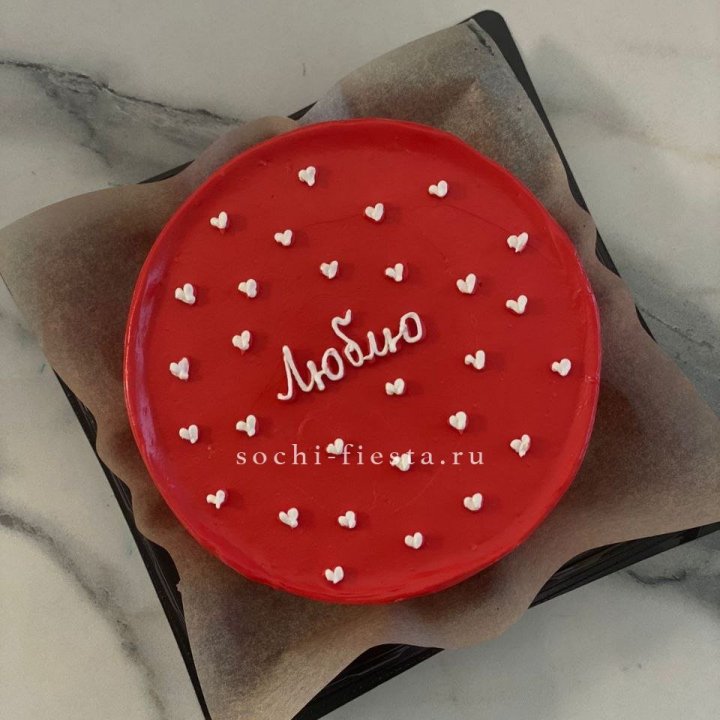 Бенто-торт "Люблю" в Улан-Удэ