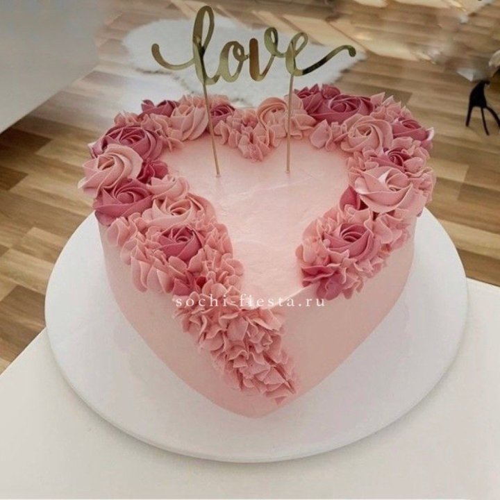 Торт "Сердце" 10 в Улан-Удэ