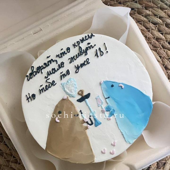 Бенто-торт "Крысы"  в Улан-Удэ