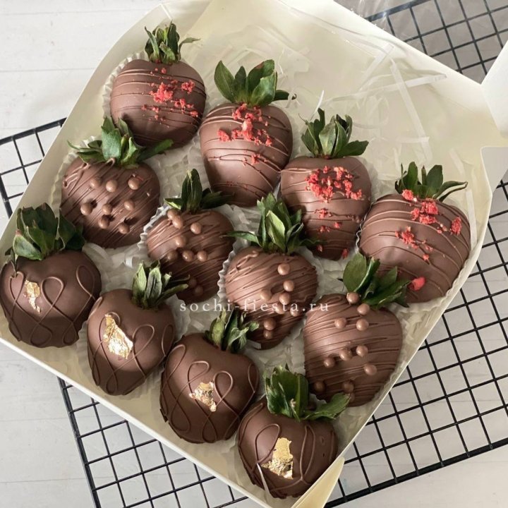 Клубника в шоколаде 12 ягод в Улан-Удэ