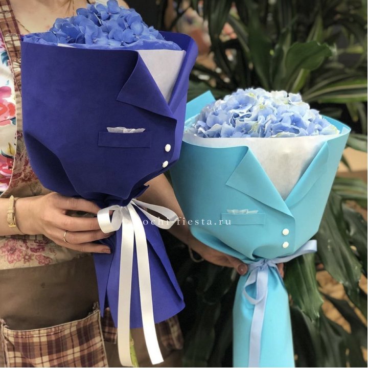 Букет с гортензией с пиджаком в Улан-Удэ