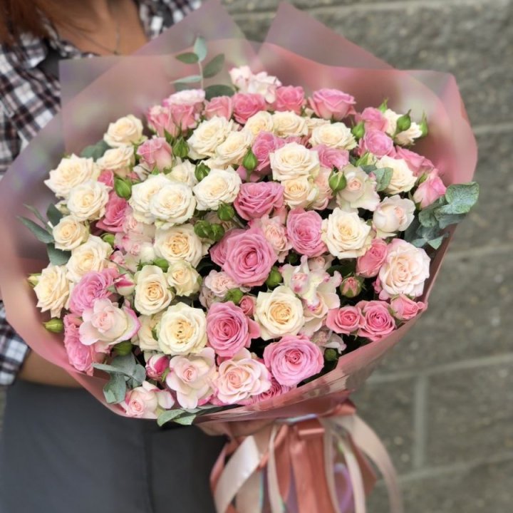 21 кустовая роза в Улан-Удэ