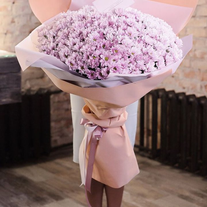 Облако хризантем №1 в Улан-Удэ