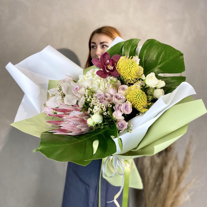 Дизайнерский букет экзотики в Улан-Удэ