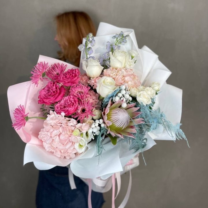 Дизайнерский букет "Фантастик" в Улан-Удэ