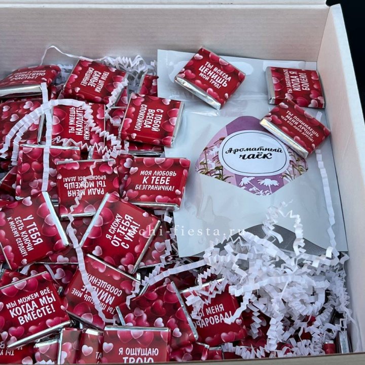 Набор Шоколад и Чай "101 причина любви" в Улан-Удэ