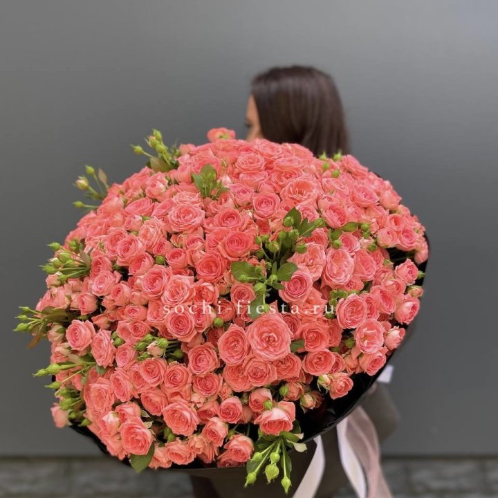 101 кустовая роза Барбадос в Улан-Удэ