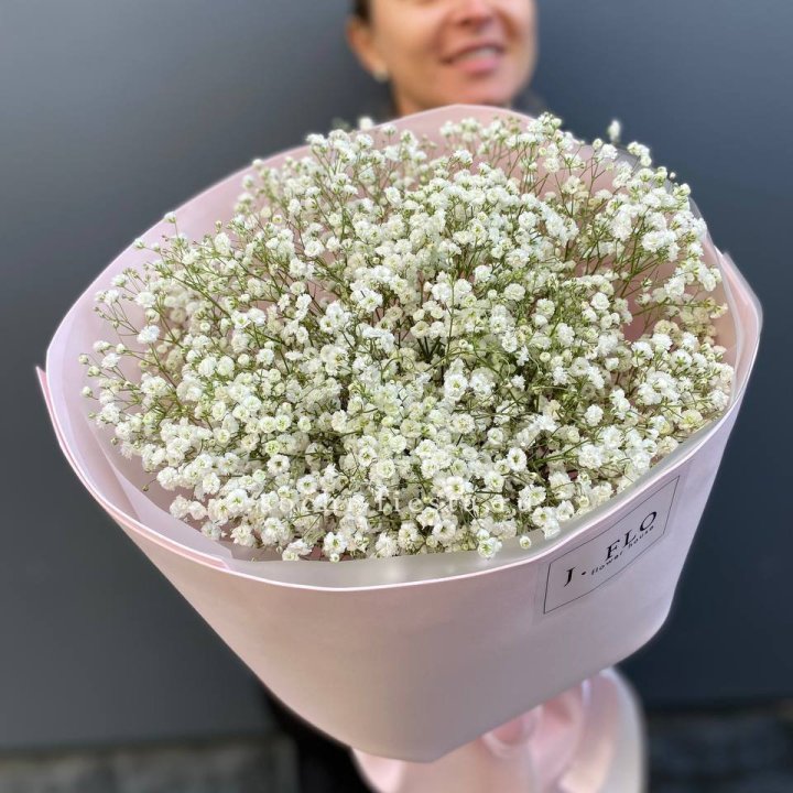 11 белых гипсофил в фоамиране в Улан-Удэ