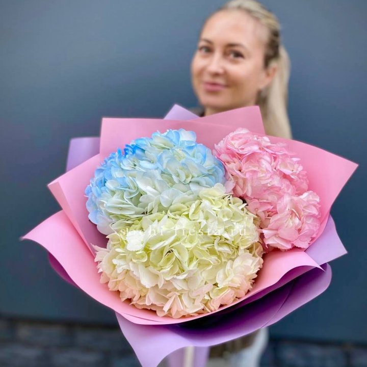 Букет гортензий "Тоника" в Улан-Удэ