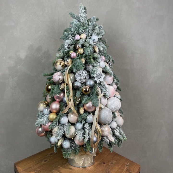 Новогодняя ёлка из веток датского нобилиса в Улан-Удэ