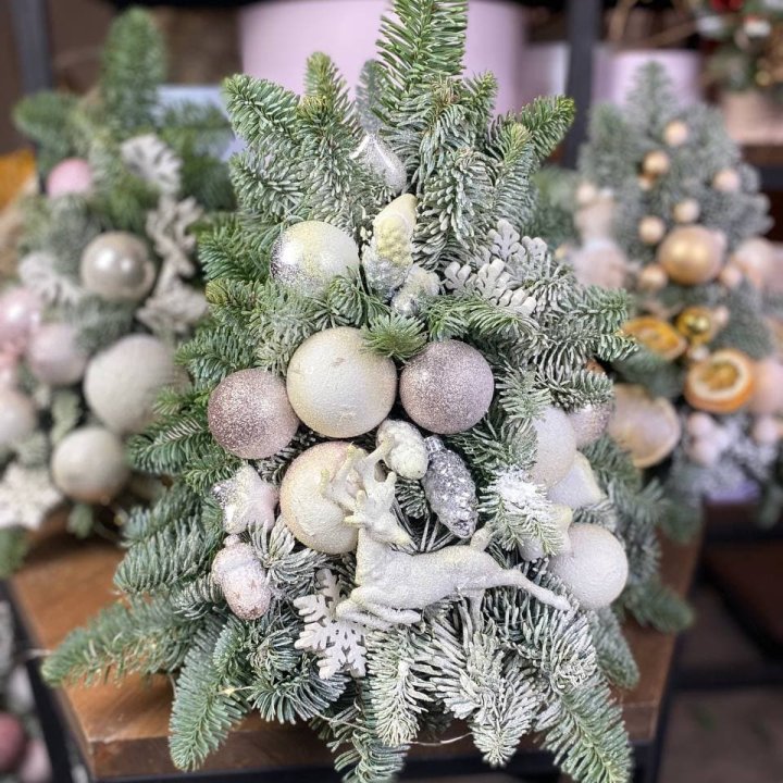 Ёлочка "Хепи крисмас" в Улан-Удэ