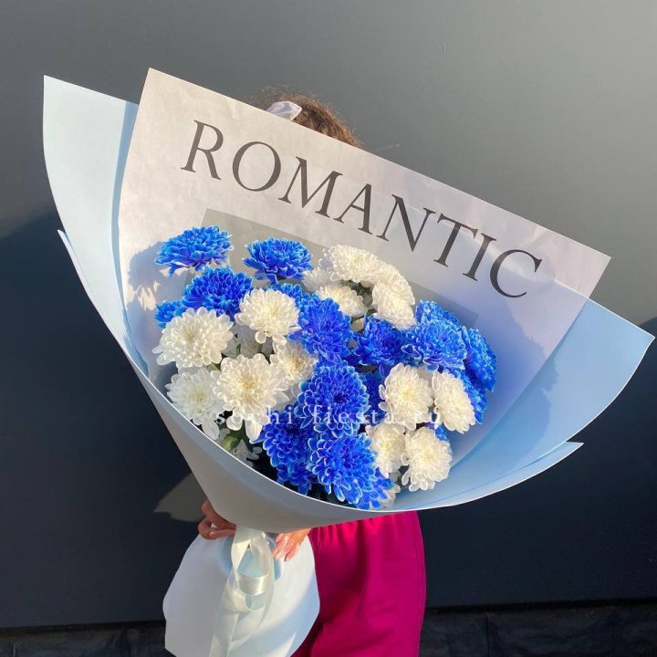 Букет кустовых хризантем  в Улан-Удэ