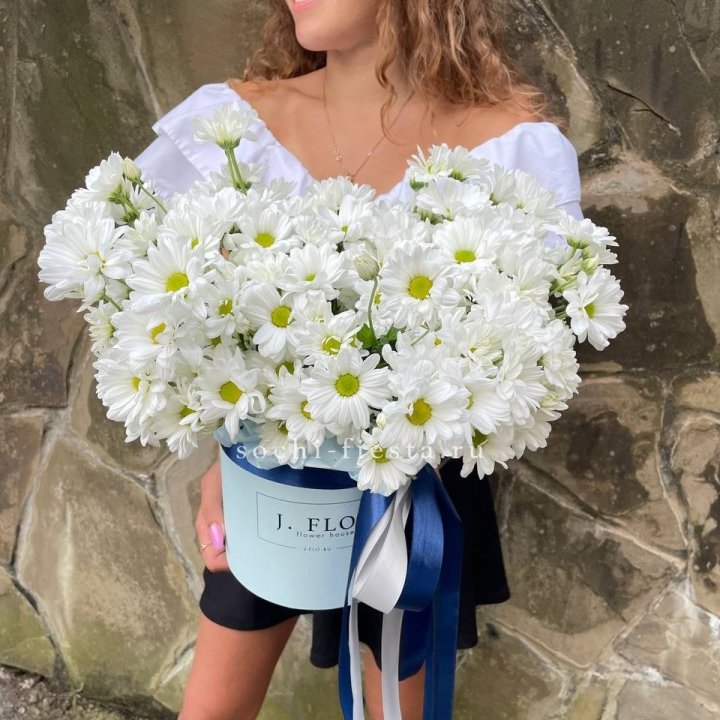 Коробка с хризантемами №2 в Улан-Удэ