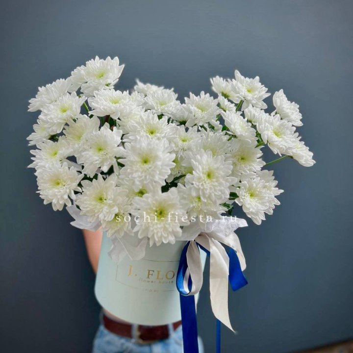 Коробка с хризантемами №3 в Улан-Удэ