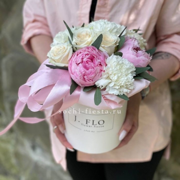 Цветочный бокс мини №2 в Улан-Удэ