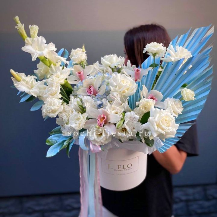 Цветочный бокс №3 в Улан-Удэ