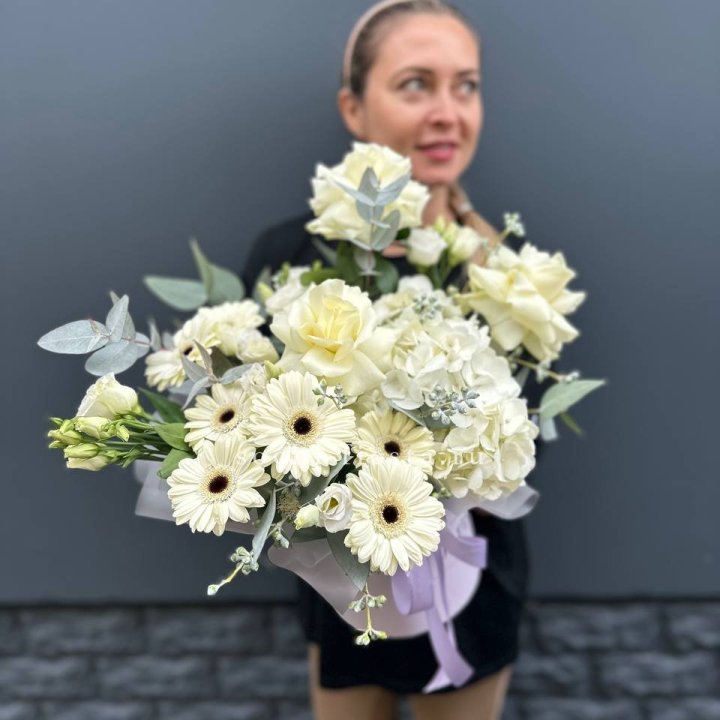 Цветочный бокс "Лавандовый сон" в Улан-Удэ