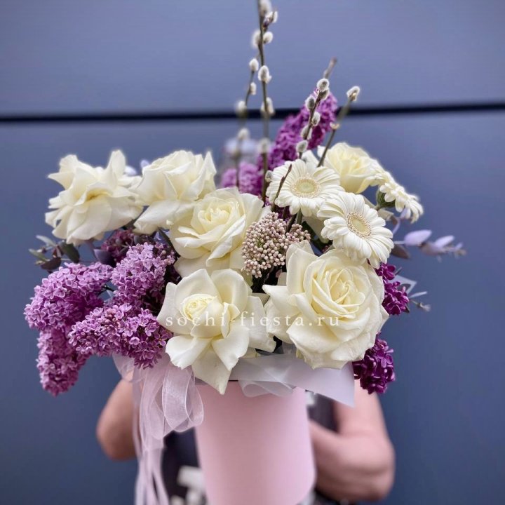 Цветочный бокс "Светлое Воскресенье" в Улан-Удэ