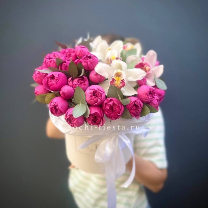 Бокс дуо мисти и орхидеи в Улан-Удэ